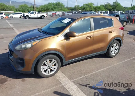 2017 Kia Sportage Lx из США, поврежденный, VIN KNDPM3AC5H7110512